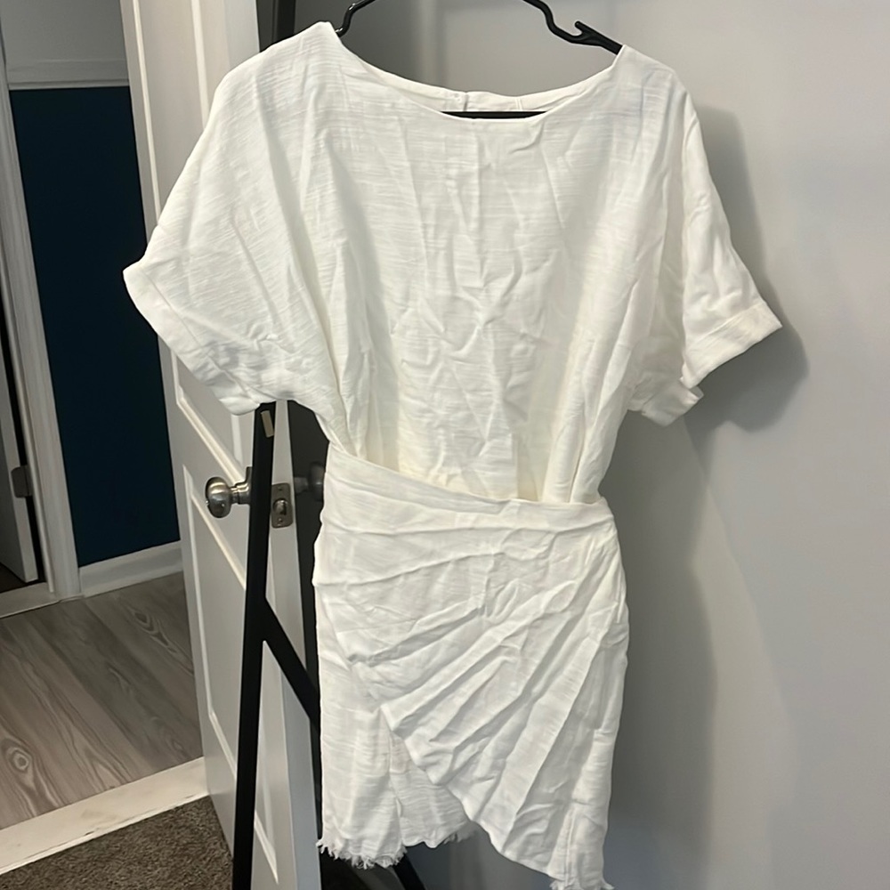 White Tshirt Dress with Tags